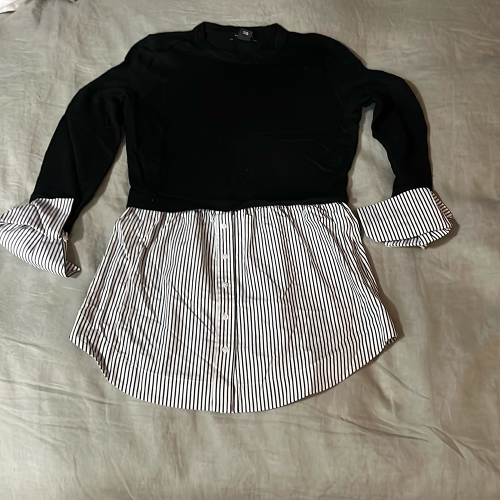 Club Monaco layered sweater